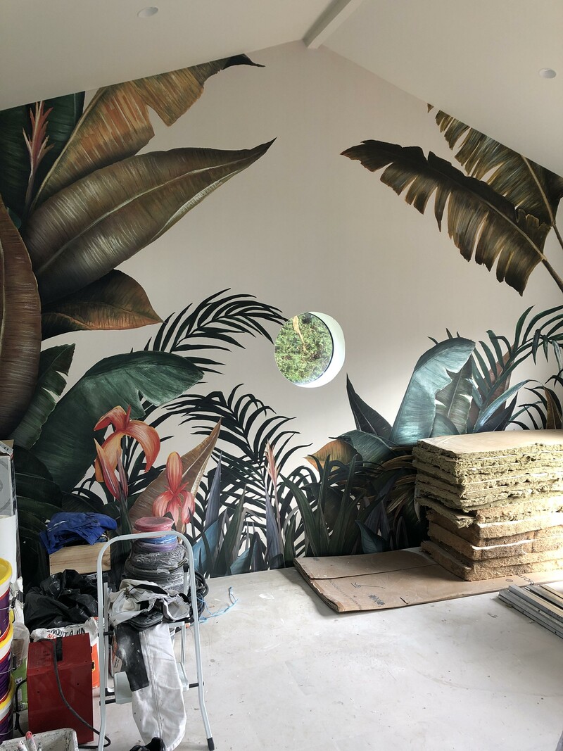 pose de papier peint