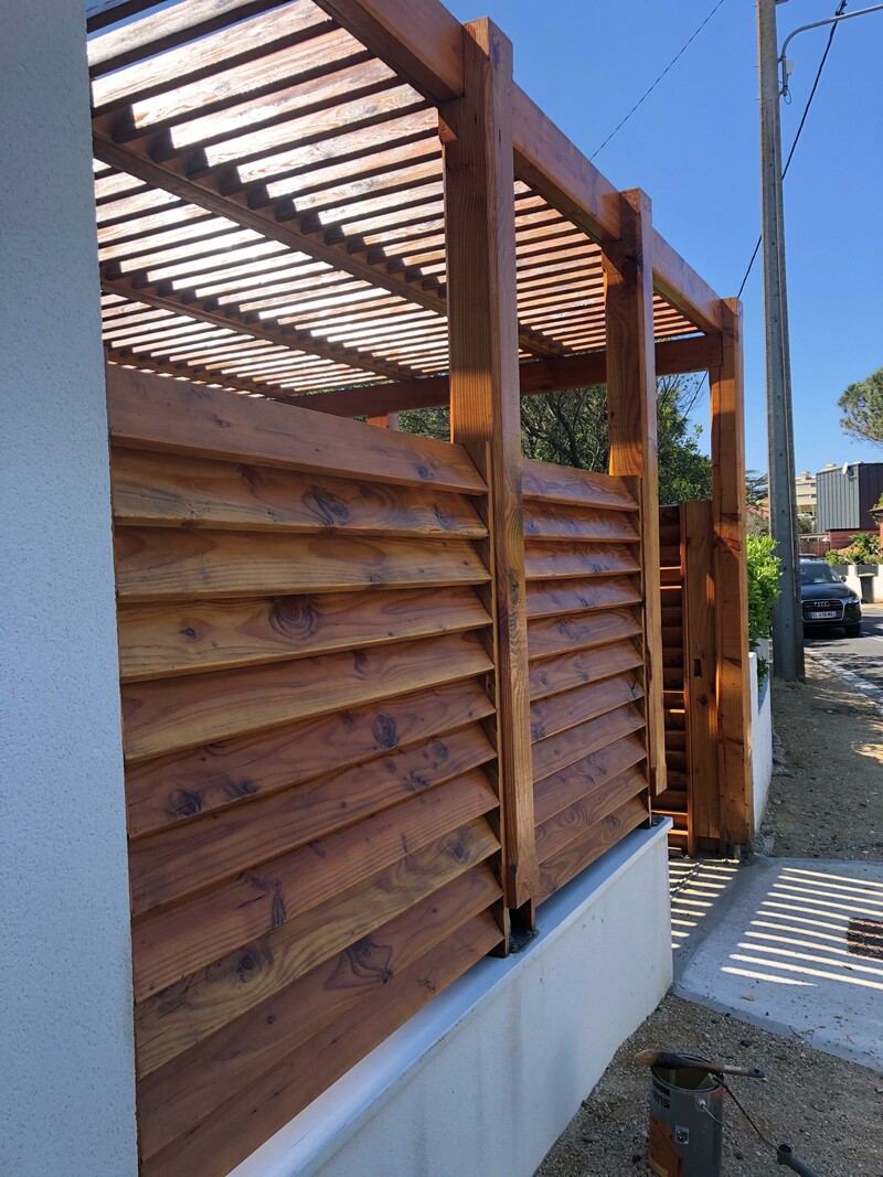 pergola bois lacanau