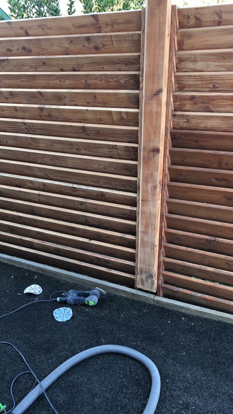 palissade bois lacanau